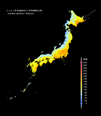 2月の日照時間