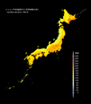 3月の日照時間